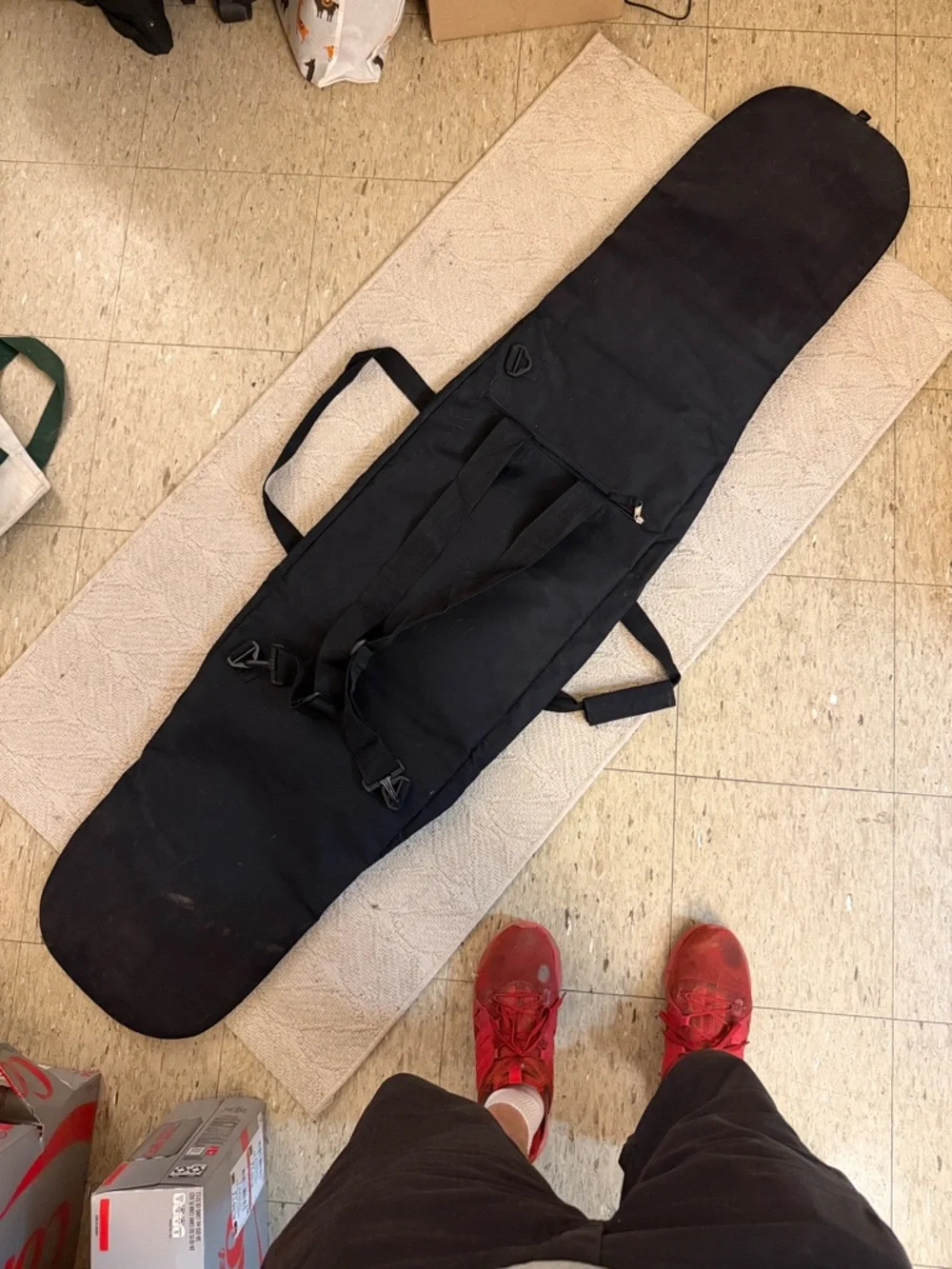 RIDE Black Snowboard Bag - Picture 3 of 4